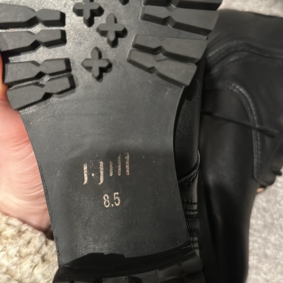 J. Jill Naomi Lace Up Boots in Black - Picture 4 of 5